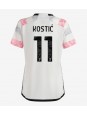 Juventus Filip Kostic #11 Venkovní Dres pro Dámské 2023-24 Krátký Rukáv